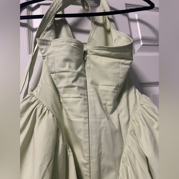 House of CB Light Green Halter Dress - Picture 5 of 8